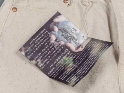 Samurai Jeans S710SC-KI Japanese Cotton Ecru 18oz Slim Straight Jeans