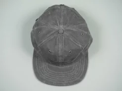 3sixteen Waxed Canvas Baseball Cap Charcoal