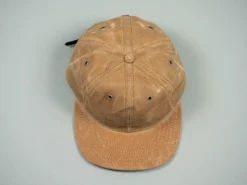 3sixteen Waxed Canvas Baseball Cap Brown