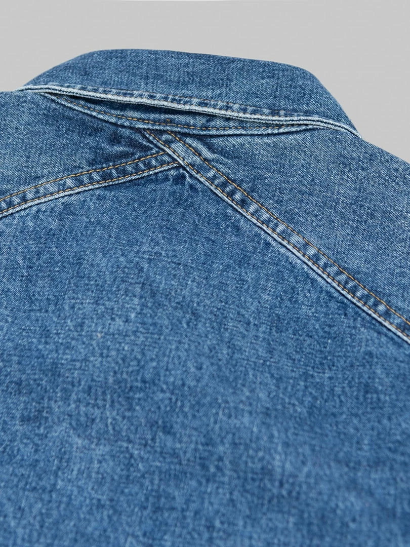 3sixteen Crosscut Western Stonewashed Denim Shirt NEW ARRIVALS 14 3sixteen Crosscut Western Stonewashed Denim Shirt NEW ARRIVALS