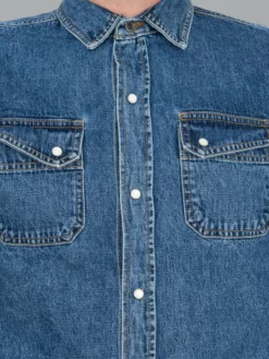 3sixteen Crosscut Western Stonewashed Denim Shirt NEW ARRIVALS 27 3sixteen Crosscut Western Stonewashed Denim Shirt NEW ARRIVALS