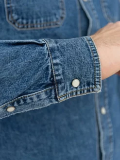 3sixteen Crosscut Western Stonewashed Denim Shirt NEW ARRIVALS 28 3sixteen Crosscut Western Stonewashed Denim Shirt NEW ARRIVALS