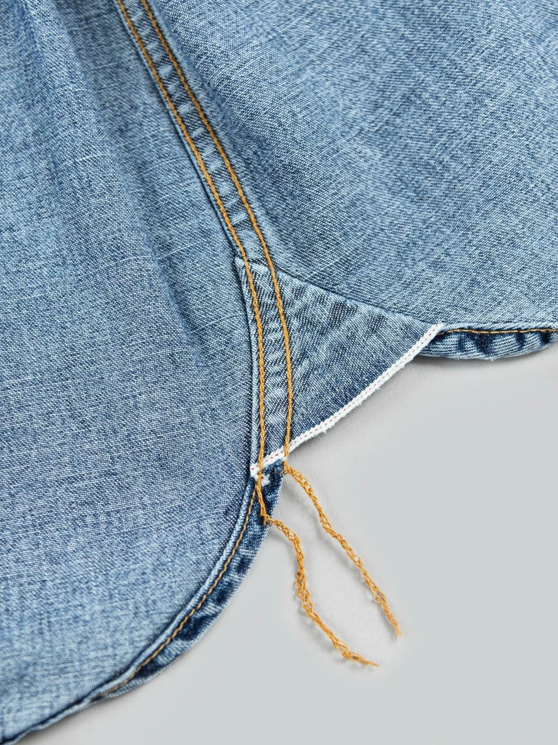 3sixteen Crosscut Western Stonewashed Denim Shirt NEW ARRIVALS 23 3sixteen Crosscut Western Stonewashed Denim Shirt NEW ARRIVALS