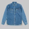 3sixteen Crosscut Western Stonewashed Denim Shirt NEW ARRIVALS