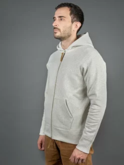 3sixteen Heavyweight Zip Hoody Oatmeal 25 3sixteen Heavyweight Zip Hoody Oatmeal