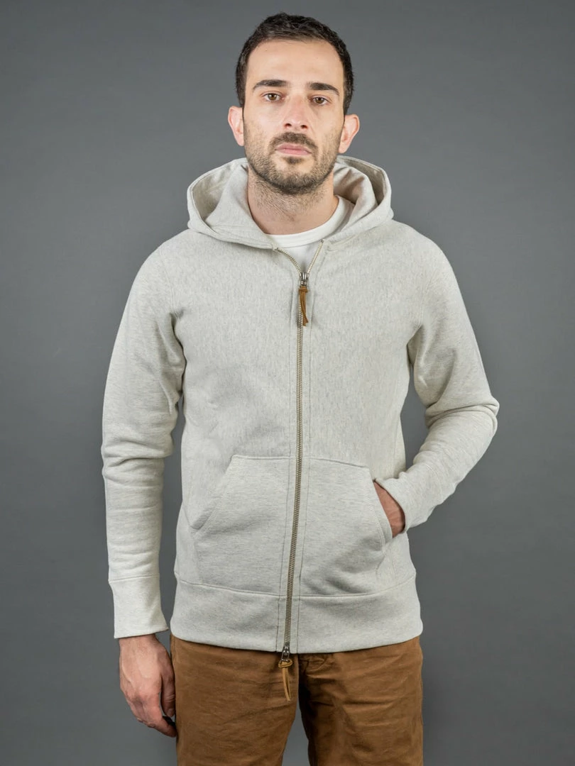 3sixteen Heavyweight Zip Hoody Oatmeal 3 3sixteen Heavyweight Zip Hoody Oatmeal