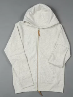 3sixteen Heavyweight Zip Hoody Oatmeal 28 3sixteen Heavyweight Zip Hoody Oatmeal