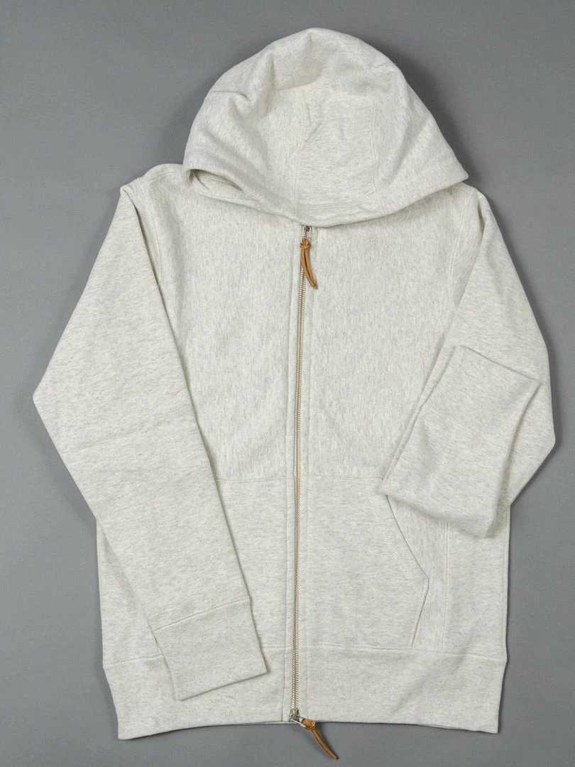 3sixteen Heavyweight Zip Hoody Oatmeal 8 3sixteen Heavyweight Zip Hoody Oatmeal
