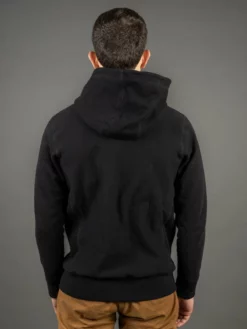 3sixteen Heavyweight Zip Hoody Black