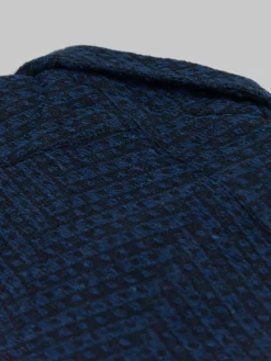 3sixteen Vacation Shirt Overdye Jacquard Black NEW ARRIVALS