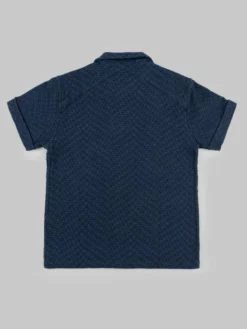 3sixteen Vacation Shirt Overdye Jacquard Black NEW ARRIVALS