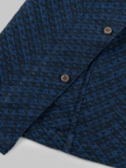 3sixteen Vacation Shirt Overdye Jacquard Black NEW ARRIVALS