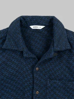 3sixteen Vacation Shirt Overdye Jacquard Black NEW ARRIVALS