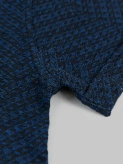 3sixteen Vacation Shirt Overdye Jacquard Black NEW ARRIVALS