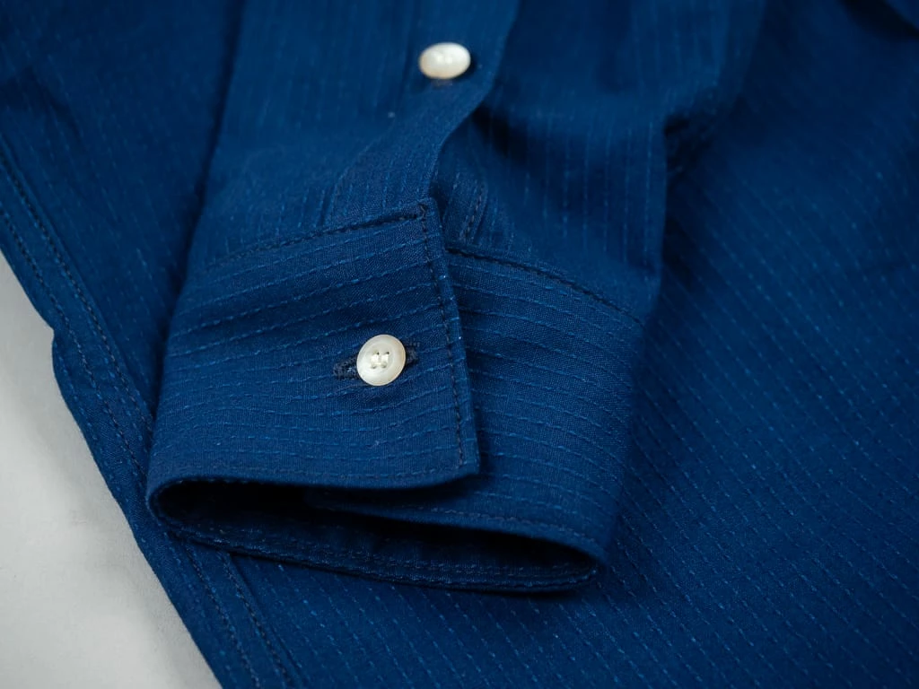 3sixteen Long Sleeve Button Down Indigo Sashiko NEW ARRIVALS 16 3sixteen Long Sleeve Button Down Indigo Sashiko NEW ARRIVALS