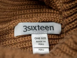 3sixteen Pima Cotton Knit Watch Cap Mocha
