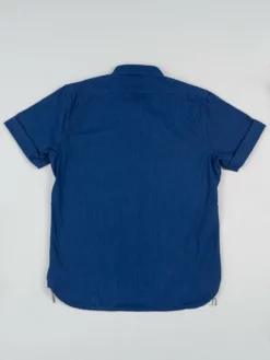 NEW ARRIVALS 3sixteen Short Sleeve Button Down Indigo Sashiko
