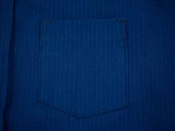 NEW ARRIVALS 3sixteen Short Sleeve Button Down Indigo Sashiko