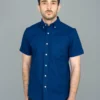 NEW ARRIVALS 3sixteen Short Sleeve Button Down Indigo Sashiko 2 NEW ARRIVALS 3sixteen Short Sleeve Button Down Indigo Sashiko