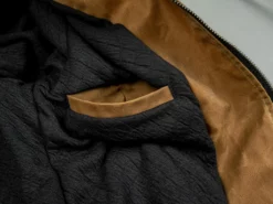 3sixteen Stadium Jacket Waxed Canvas Tan