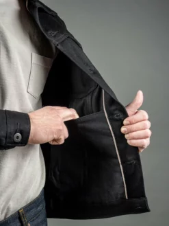 3sixteen Type 3s Denim Jacket Double Black