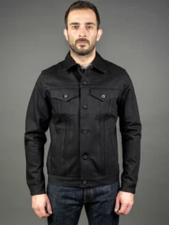 3sixteen Type 3s Denim Jacket Double Black