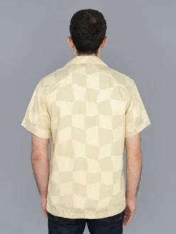 3sixteen Vacation Drunk Chess Shirt Tan/Natural 23 3sixteen Vacation Drunk Chess Shirt Tan/Natural