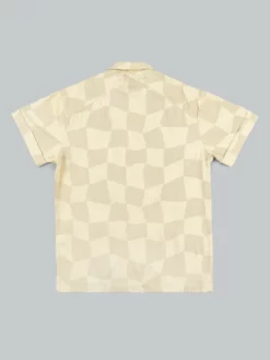 3sixteen Vacation Drunk Chess Shirt Tan/Natural 27 3sixteen Vacation Drunk Chess Shirt Tan/Natural
