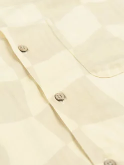 3sixteen Vacation Drunk Chess Shirt Tan/Natural 31 3sixteen Vacation Drunk Chess Shirt Tan/Natural