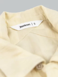 3sixteen Vacation Drunk Chess Shirt Tan/Natural 32 3sixteen Vacation Drunk Chess Shirt Tan/Natural