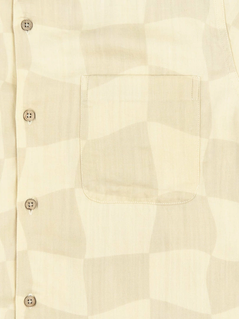 3sixteen Vacation Drunk Chess Shirt Tan/Natural 11 3sixteen Vacation Drunk Chess Shirt Tan/Natural