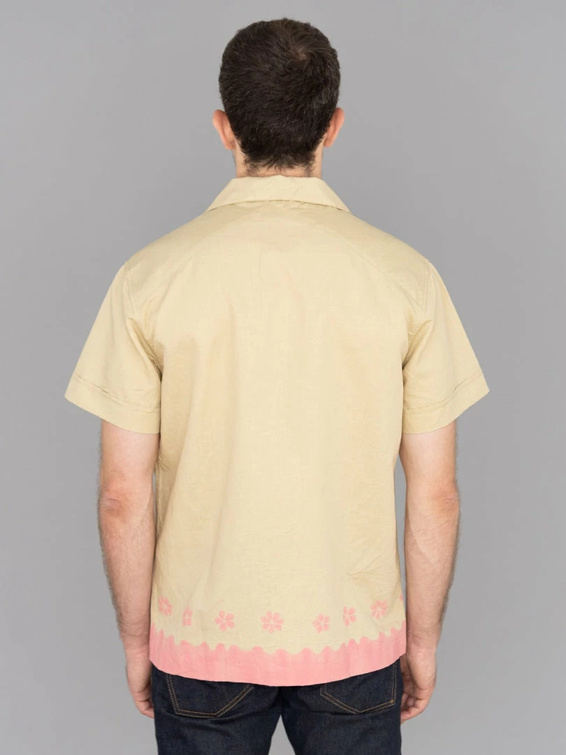 NEW ARRIVALS 3sixteen Vacation Shirt Studio Floral Pink/Natural 4 NEW ARRIVALS 3sixteen Vacation Shirt Studio Floral Pink/Natural