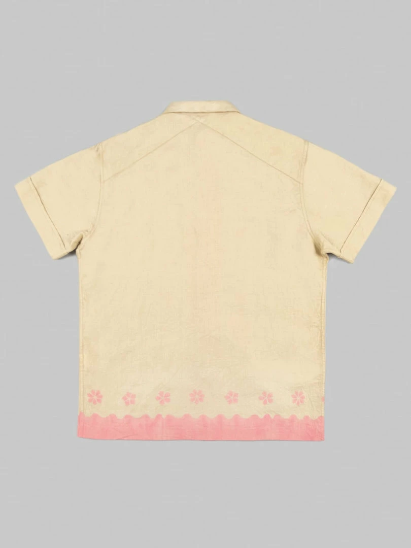 NEW ARRIVALS 3sixteen Vacation Shirt Studio Floral Pink/Natural 10 NEW ARRIVALS 3sixteen Vacation Shirt Studio Floral Pink/Natural