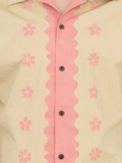 NEW ARRIVALS 3sixteen Vacation Shirt Studio Floral Pink/Natural 29 NEW ARRIVALS 3sixteen Vacation Shirt Studio Floral Pink/Natural