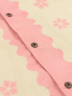 NEW ARRIVALS 3sixteen Vacation Shirt Studio Floral Pink/Natural 36 NEW ARRIVALS 3sixteen Vacation Shirt Studio Floral Pink/Natural