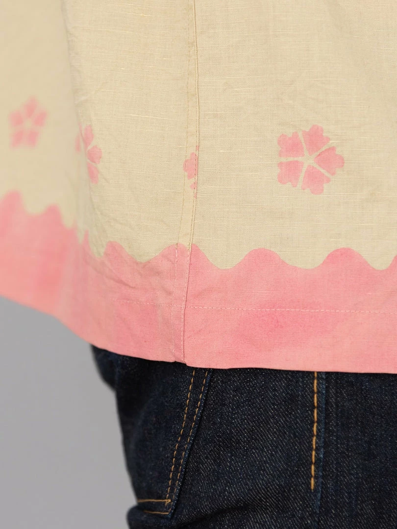 NEW ARRIVALS 3sixteen Vacation Shirt Studio Floral Pink/Natural 8 NEW ARRIVALS 3sixteen Vacation Shirt Studio Floral Pink/Natural