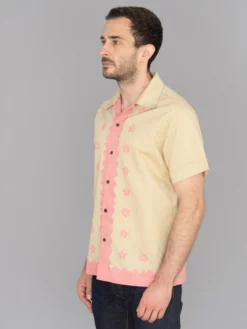 NEW ARRIVALS 3sixteen Vacation Shirt Studio Floral Pink/Natural 27 NEW ARRIVALS 3sixteen Vacation Shirt Studio Floral Pink/Natural