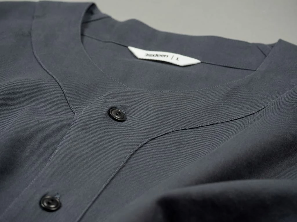 3sixteen Baseball Shirt Smoke 16 3sixteen Baseball Shirt Smoke