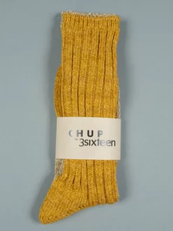 3sixteen X Chup Socks Tan/Mustard