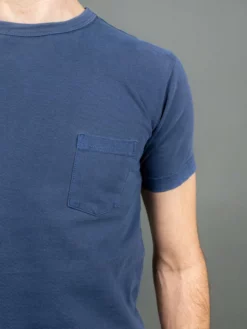 3sixteen Garment Dyed Pocket T-Shirt French Blue