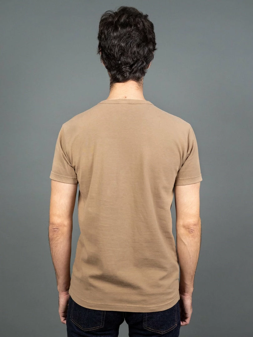 3sixteen Garment Dyed Pocket T-Shirt Sand 4 3sixteen Garment Dyed Pocket T-Shirt Sand