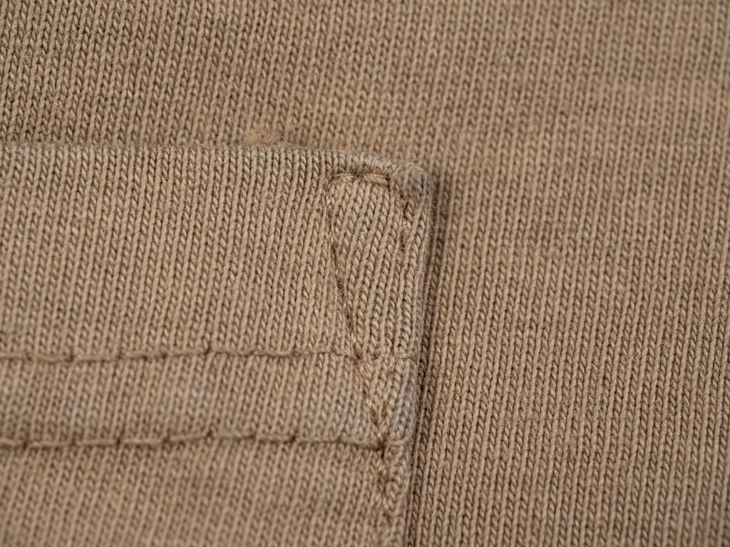 3sixteen Garment Dyed Pocket T-Shirt Sand 19 3sixteen Garment Dyed Pocket T-Shirt Sand