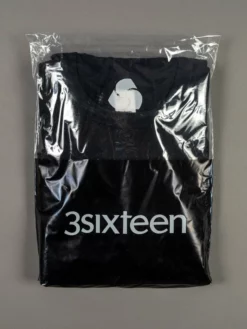 3sixteen Heavyweight T-Shirt Black (2 Pack)