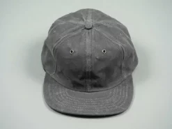 3sixteen Waxed Canvas Baseball Cap Charcoal