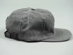 3sixteen Waxed Canvas Baseball Cap Charcoal
