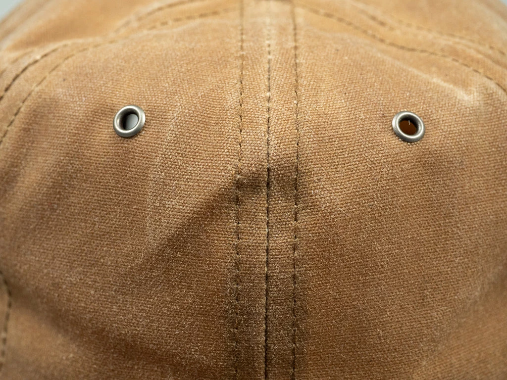 3sixteen Waxed Canvas Baseball Cap Brown 9 3sixteen Waxed Canvas Baseball Cap Brown