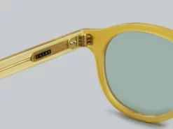 Calee Wellington Type Glasses Yellow/Green