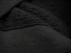 Loop & Weft Tompkins Knit V-Gusset Crewneck Sweatshirt Black 36 Loop & Weft Tompkins Knit V-Gusset Crewneck Sweatshirt Black