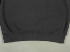 Loop & Weft Tompkins Knit V-Gusset Crewneck Sweatshirt Black 30 Loop & Weft Tompkins Knit V-Gusset Crewneck Sweatshirt Black