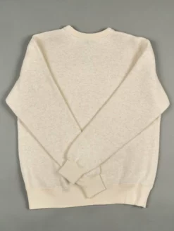 Loop & Weft Tompkins Knit V-Gusset Crewneck Sweatshirt Oatmeal